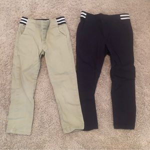 Set of two uniform style pants